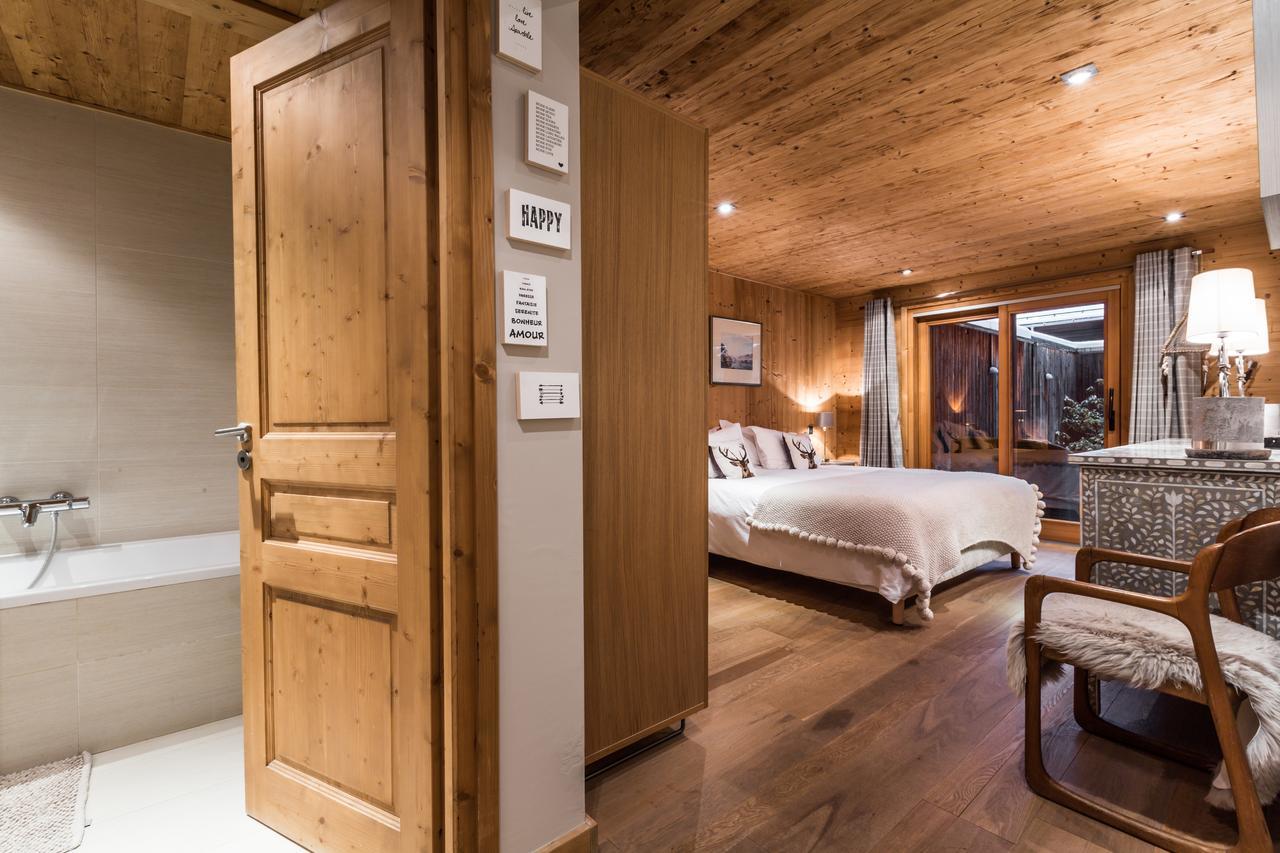 Apartment Au Bon Coin - Luxury Chamonix Hidden Haven, Mont Blanc View, Hot Tub And Garden Exterior foto